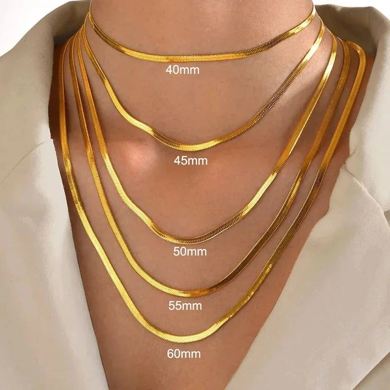 Golden Glide Necklace